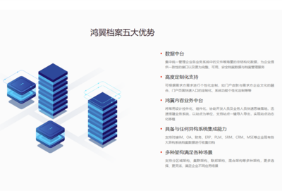 鴻翼EDRMS文檔檔案一體化管理系統(tǒng) 信息技術(shù)咨詢服務(wù)的關(guān)鍵支撐